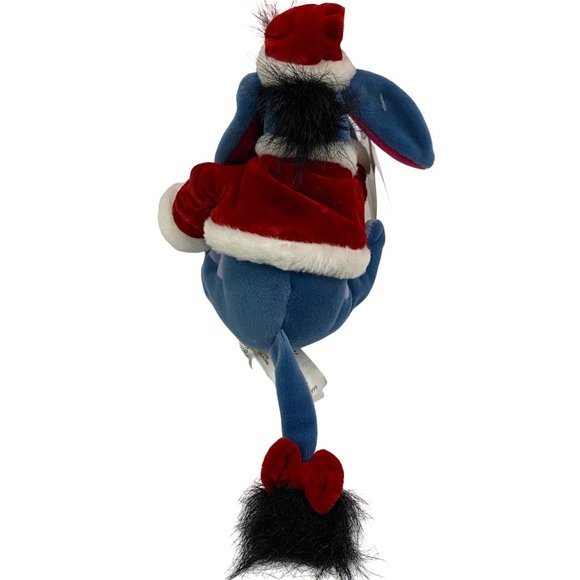 Disney Santa Eeyore Holiday Bag of Joy Mini Bean Bag Plush 8” - Picture 4 of 9